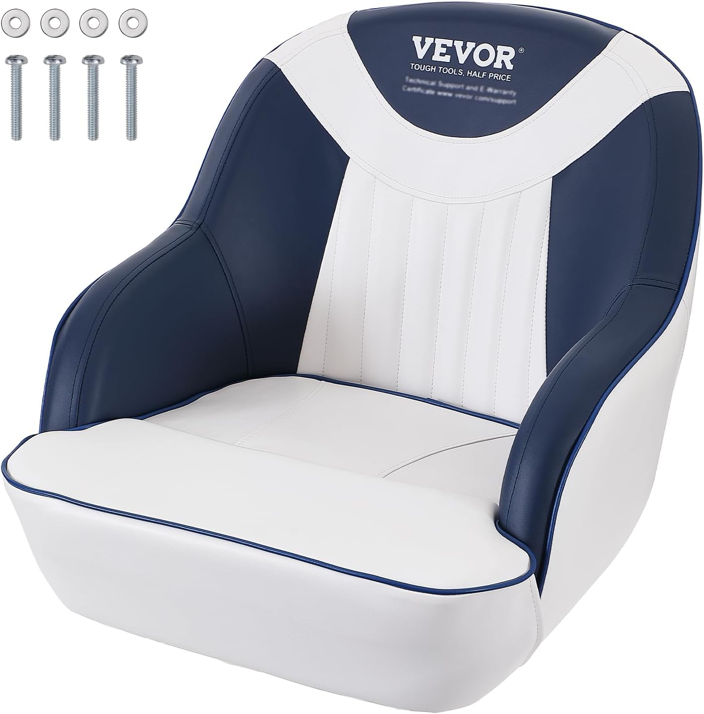 Vevor Sedile da Capitano per Barca e Pontone - immagine 1