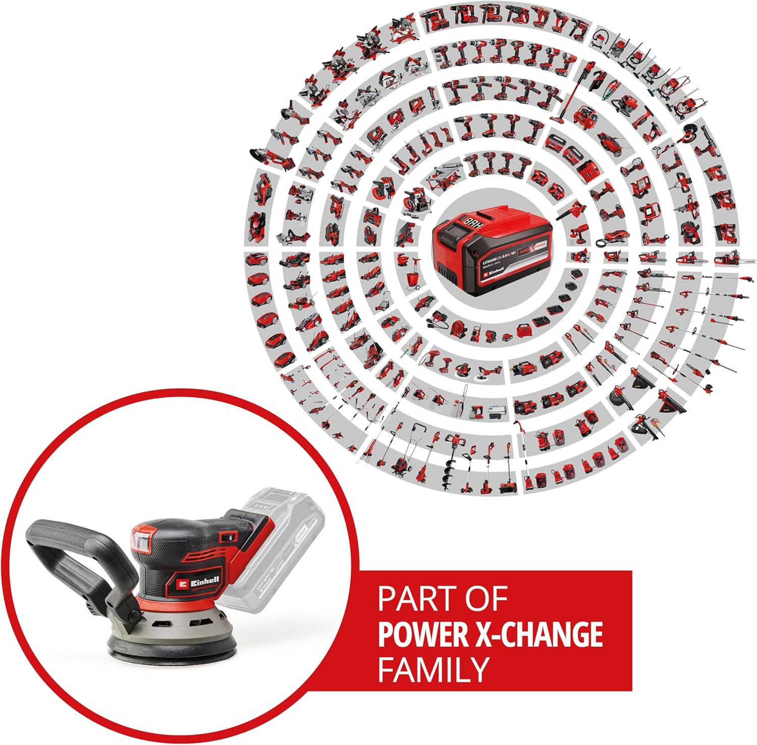 Einhell Professional Levigatrice TP-RS 18/32 Li BL-Solo - immagine 2