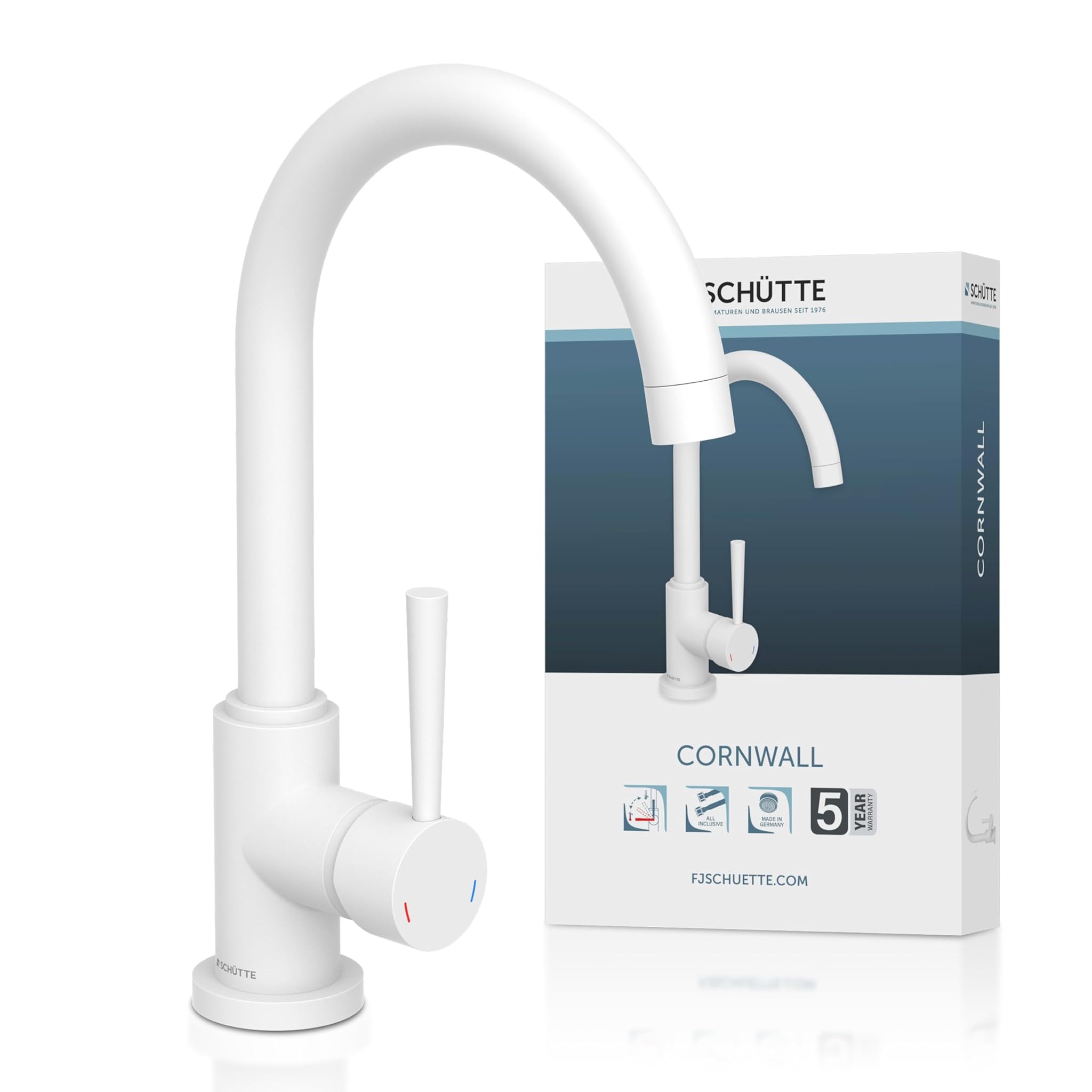 Schütte 79161 CORNWALL - Rubinetto Cucina Girevole 360°