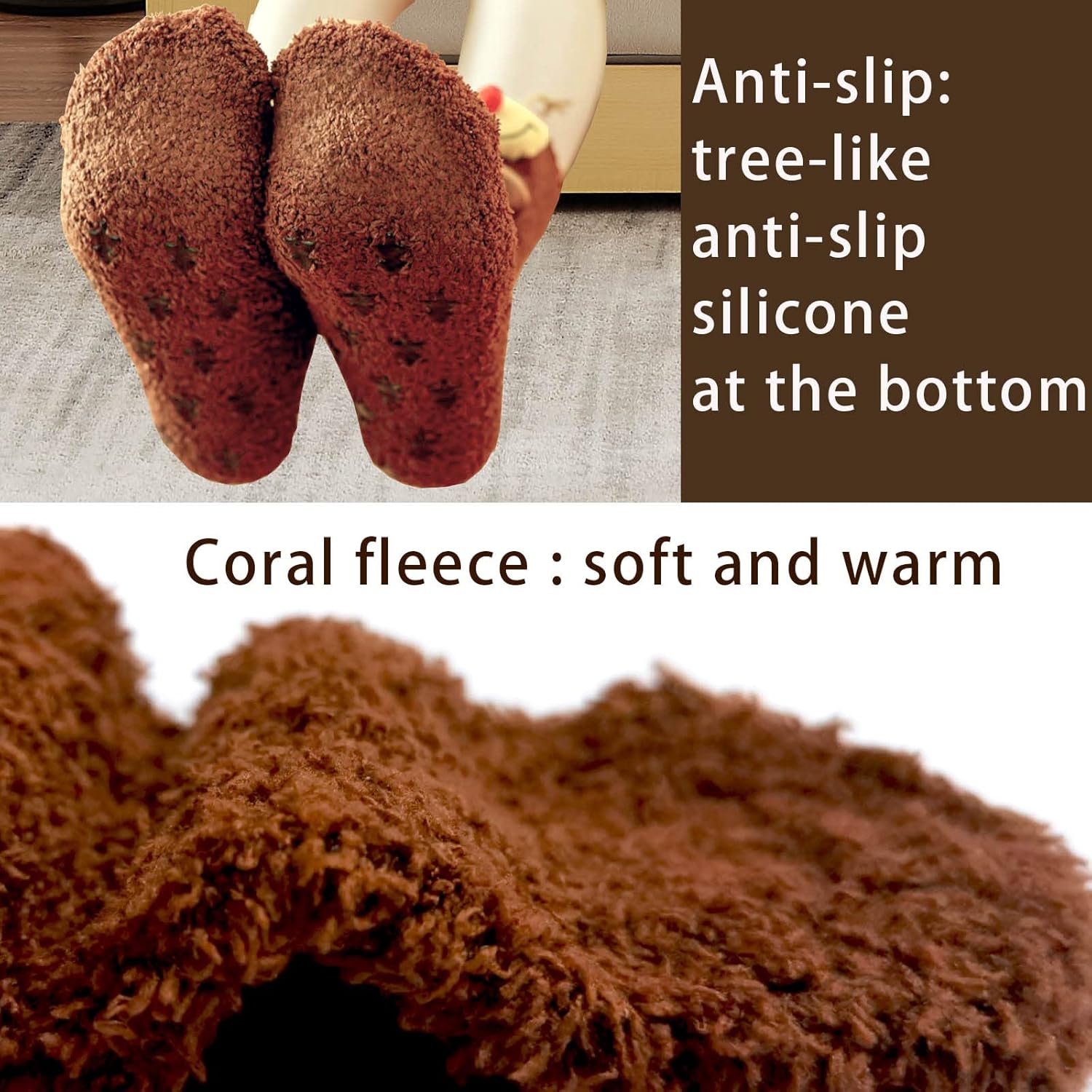 Calze Antiscivolo Donna Termiche - immagine 2