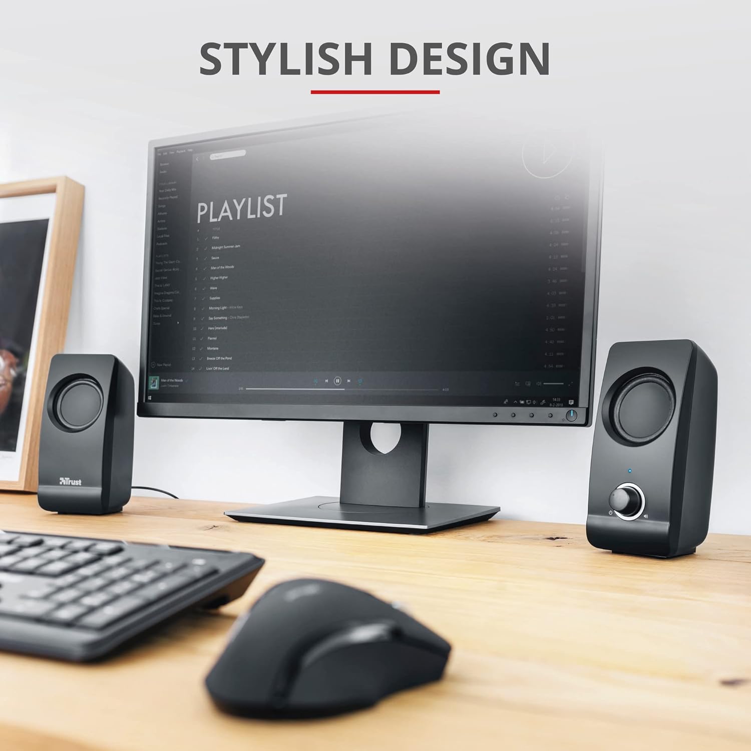 Trust Remo Casse PC 2.0, 16W (8W RMS), Nero - immagine 3