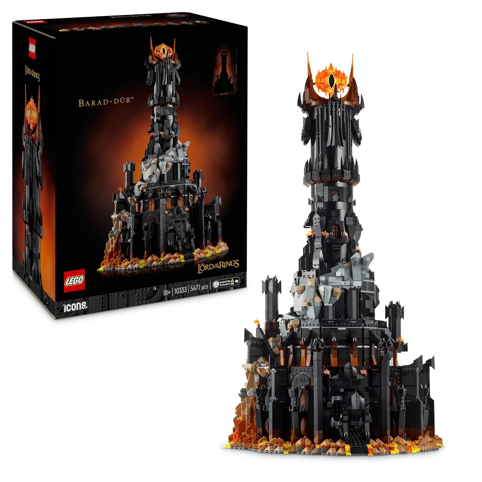 Lego Icons Il Signore degli Anelli: Barad-dûr