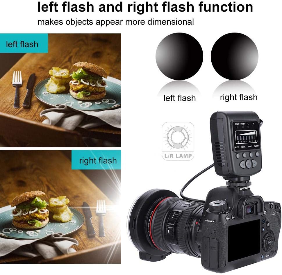 Topiky FC-100 Flash Anulare Macro LED Portatile 5500K - immagine 2