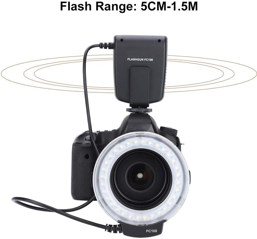 Topiky FC-100 Flash Anulare Macro LED Portatile 5500K - immagine 6