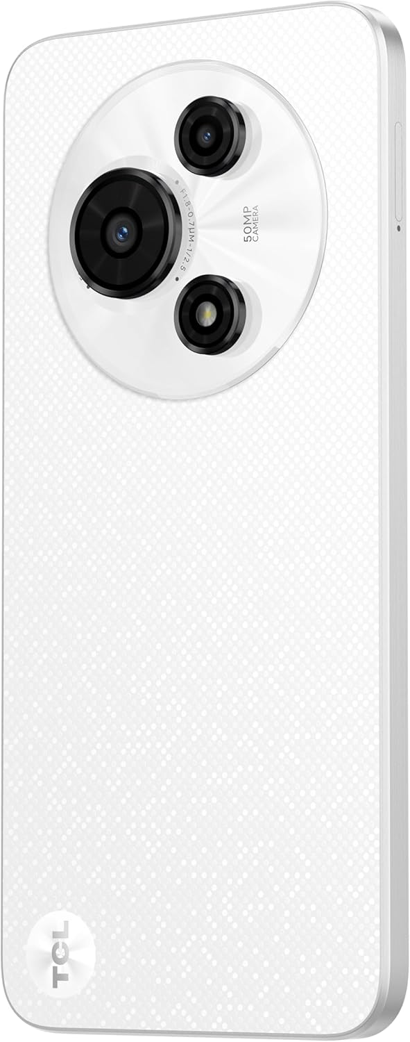 Tcl 60 SE Cell Phone Android 15, 8+512GB Bianco - immagine 4