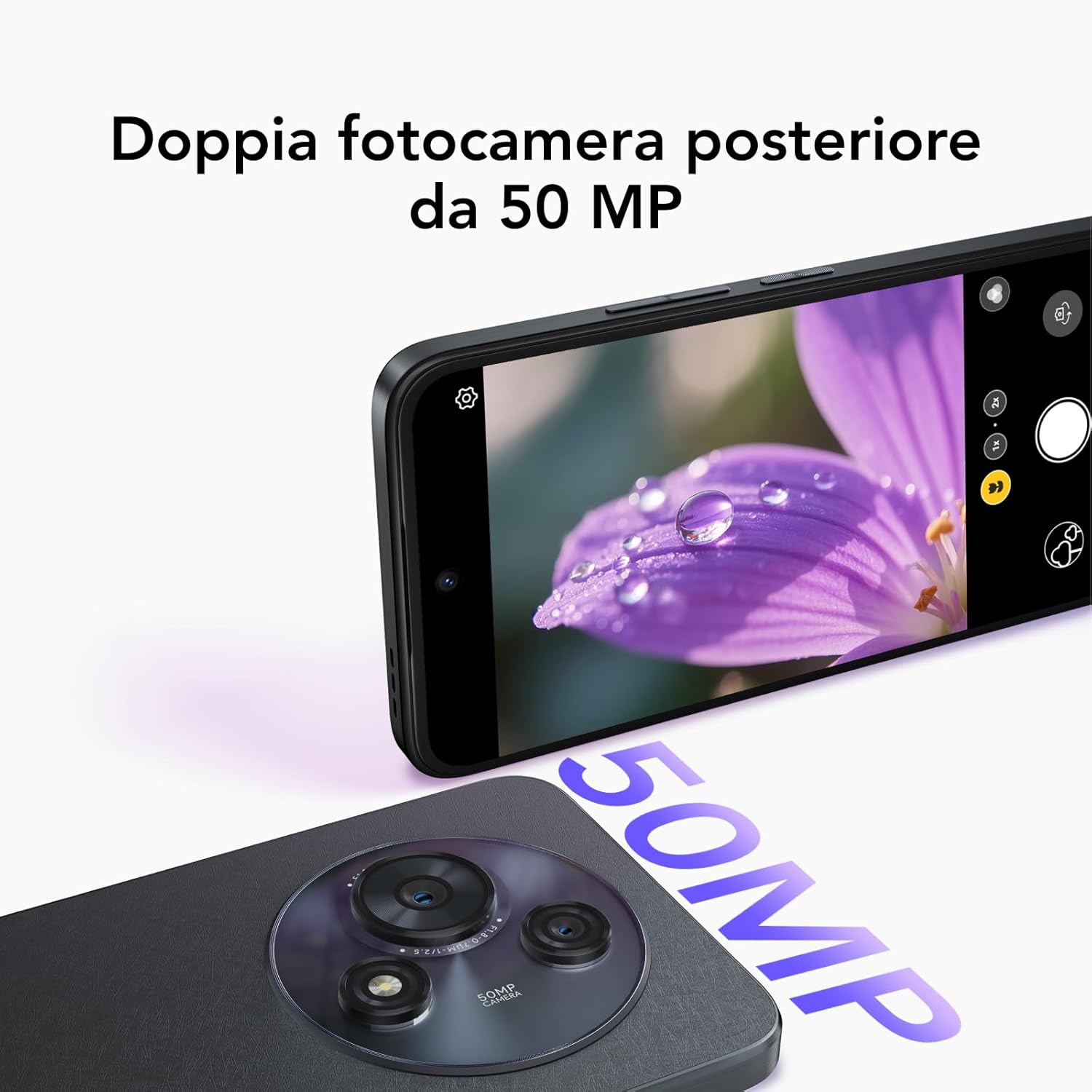 Tcl 60 SE Cell Phone Android 15, 8+512GB Bianco - immagine 5