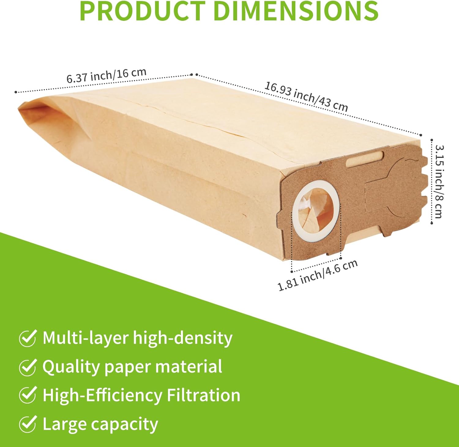 Sacchetti per Folletto (10 Pezzi) - immagine 4