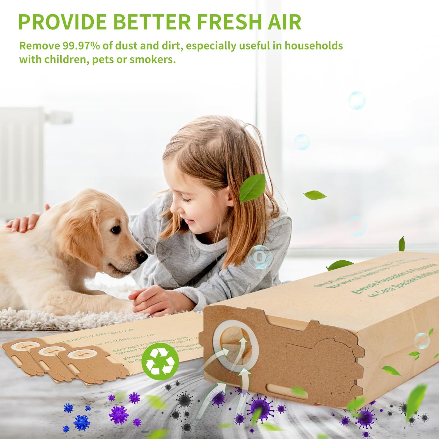 Sacchetti per Folletto (10 Pezzi) - immagine 6