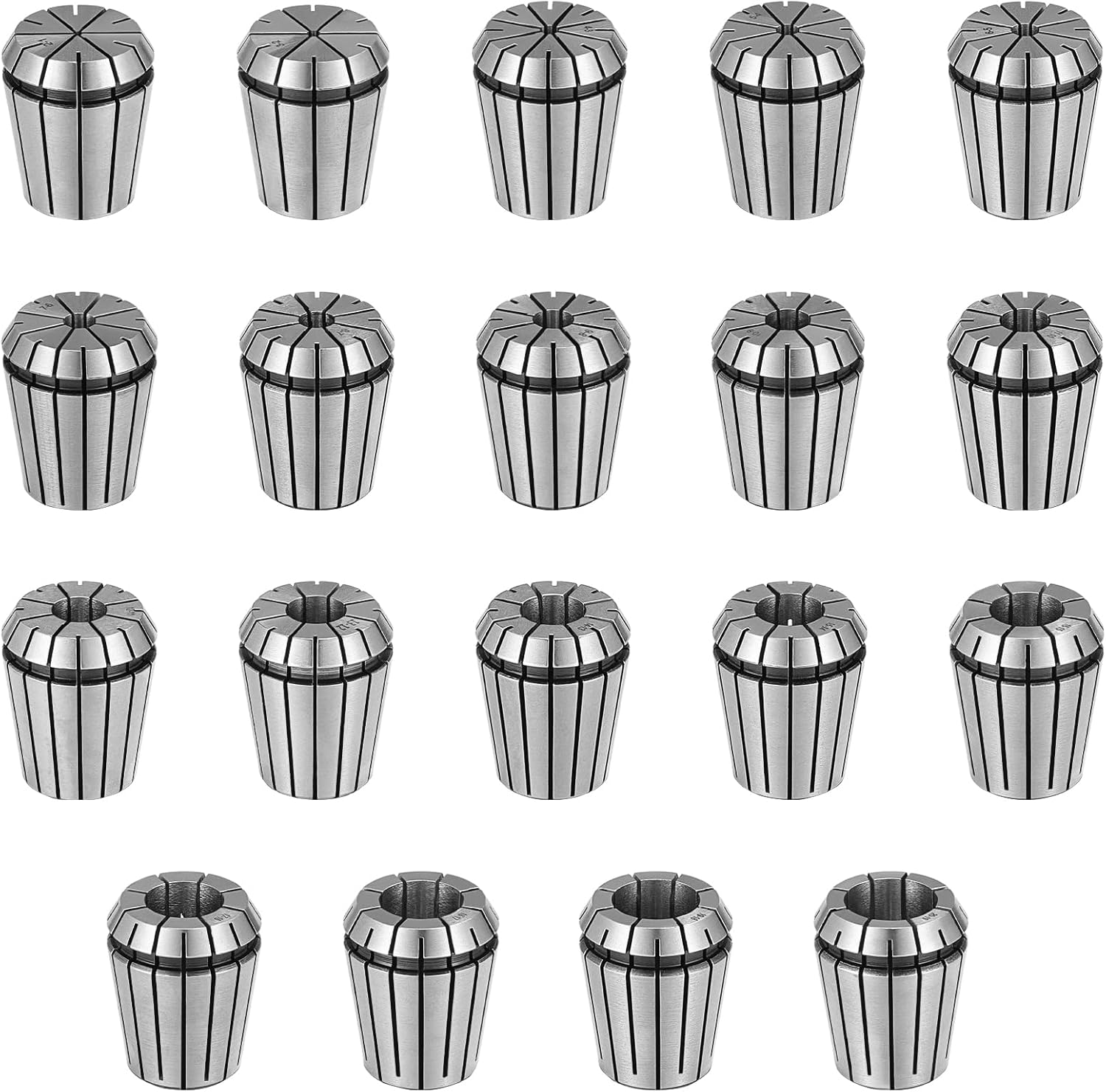 Hseamall Set 19 Mandrini di Precisione ER32 - immagine 1