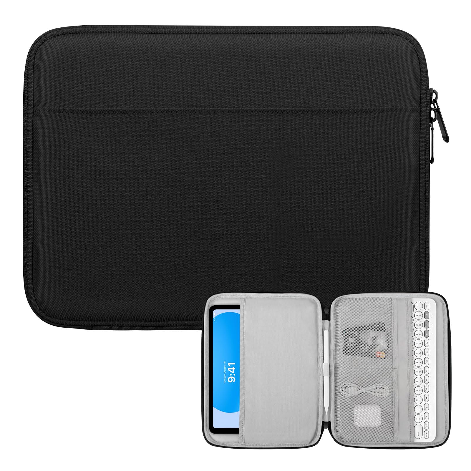 Dadanism Custodia Protettiva 9-11 Pollici, Nero