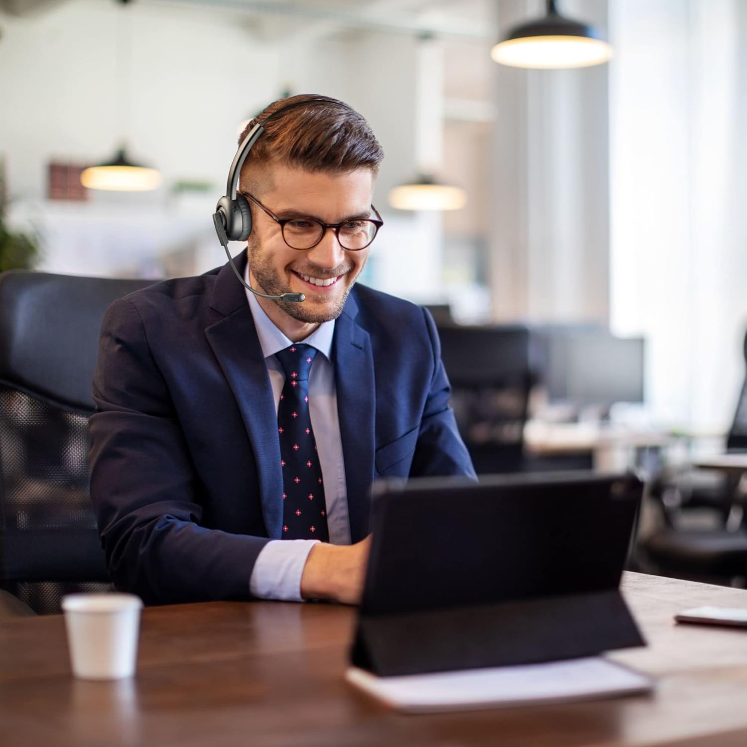 Cellularline Home Office React - Cuffia Mono Bluetooth - immagine 7