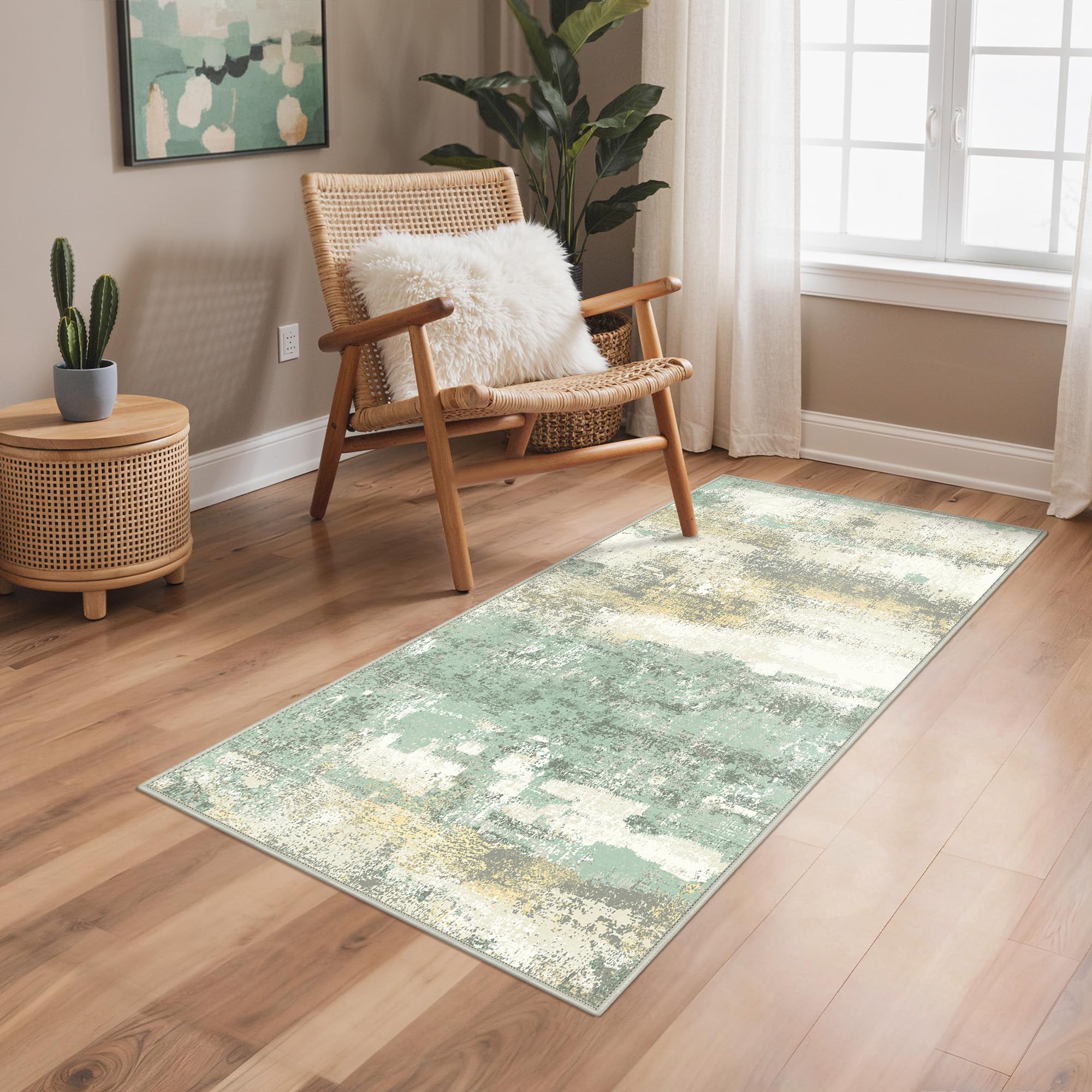 Tappeto Salotto Pelo Corto Moderno 80x150cm