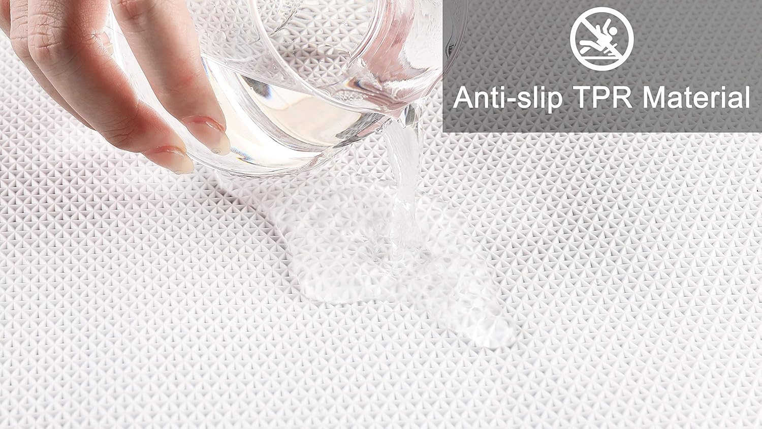 Fluffy® Tappeto Bagno Ciniglia per Docce Angolari - immagine 5