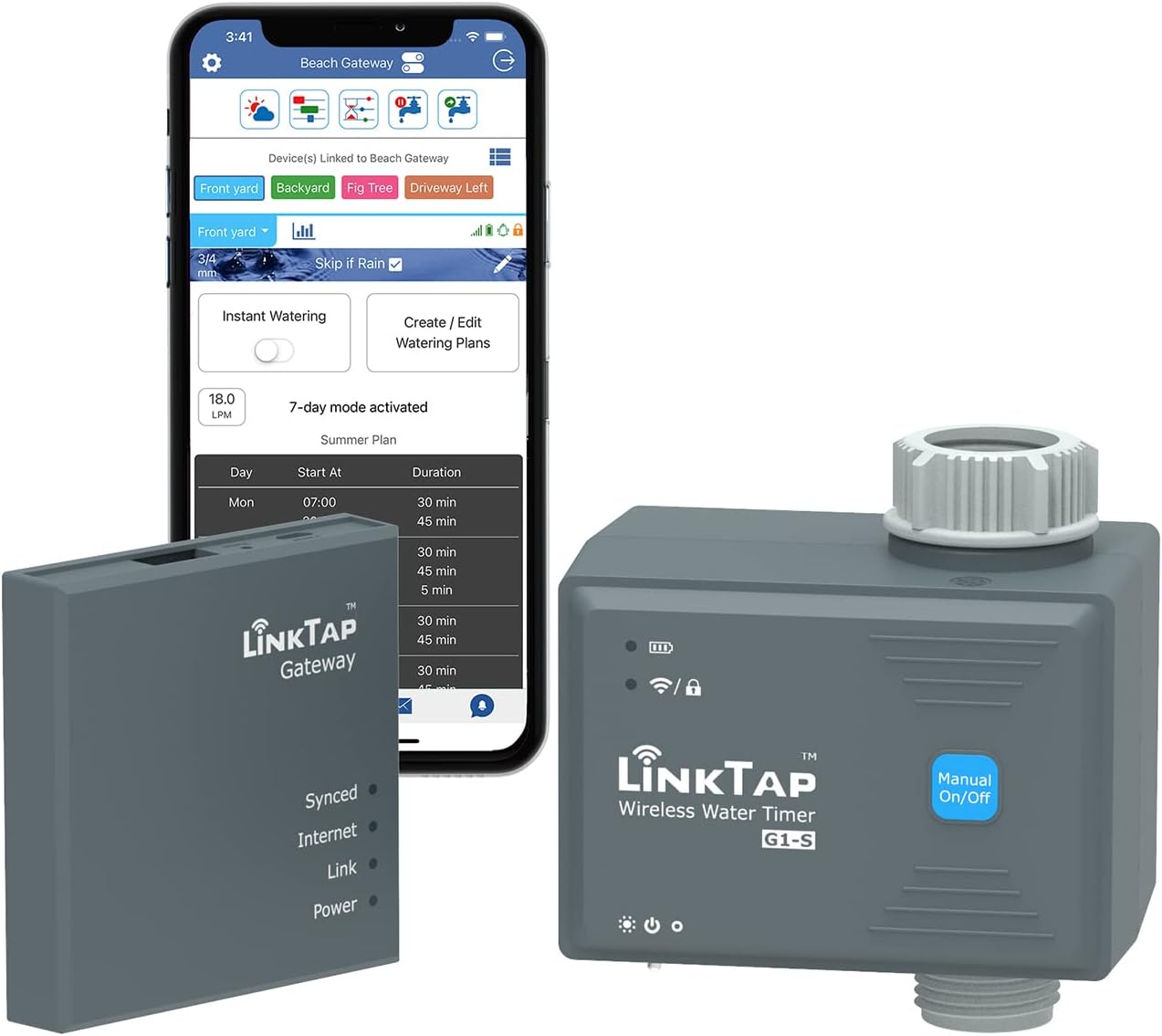 Linktap G1S Computer Irrigazione Intelligente con Gateway