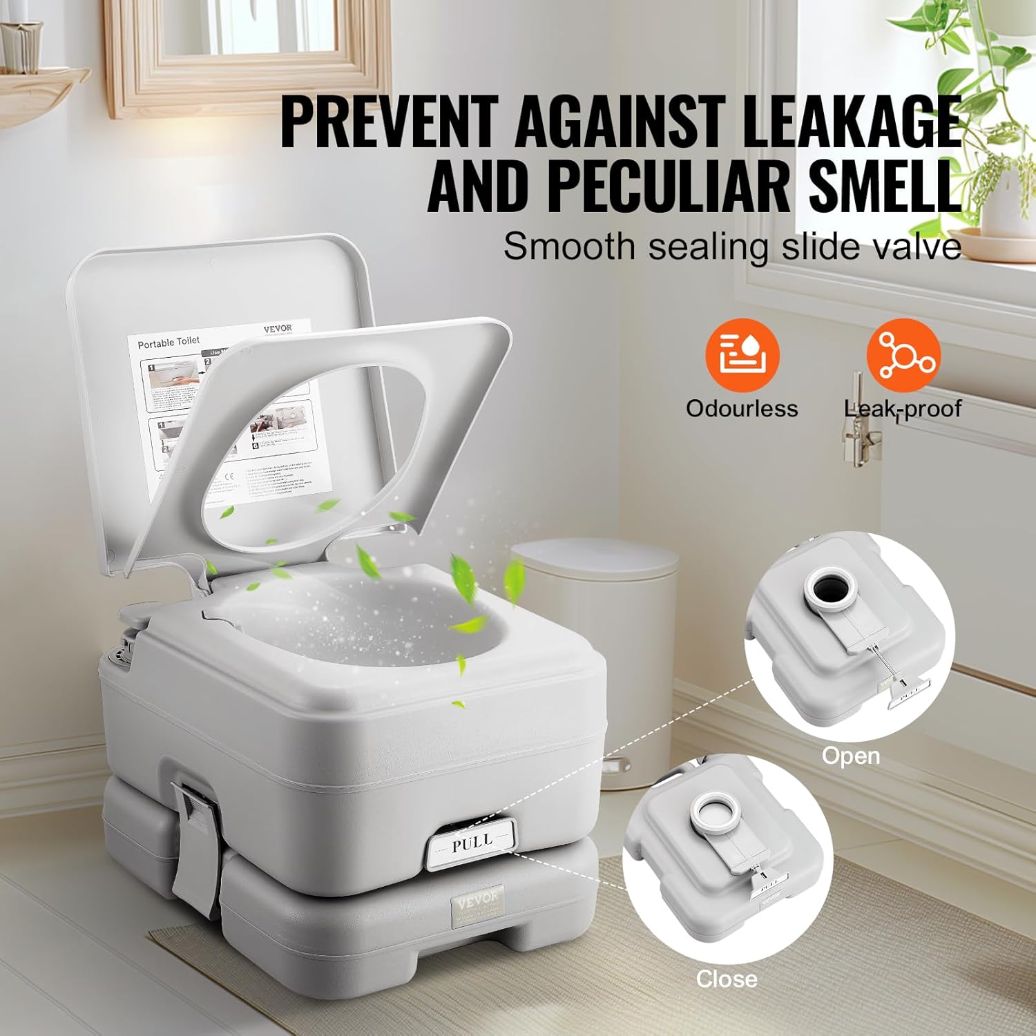 Vevor Toilette Portatile da Campeggio 12L - immagine 4