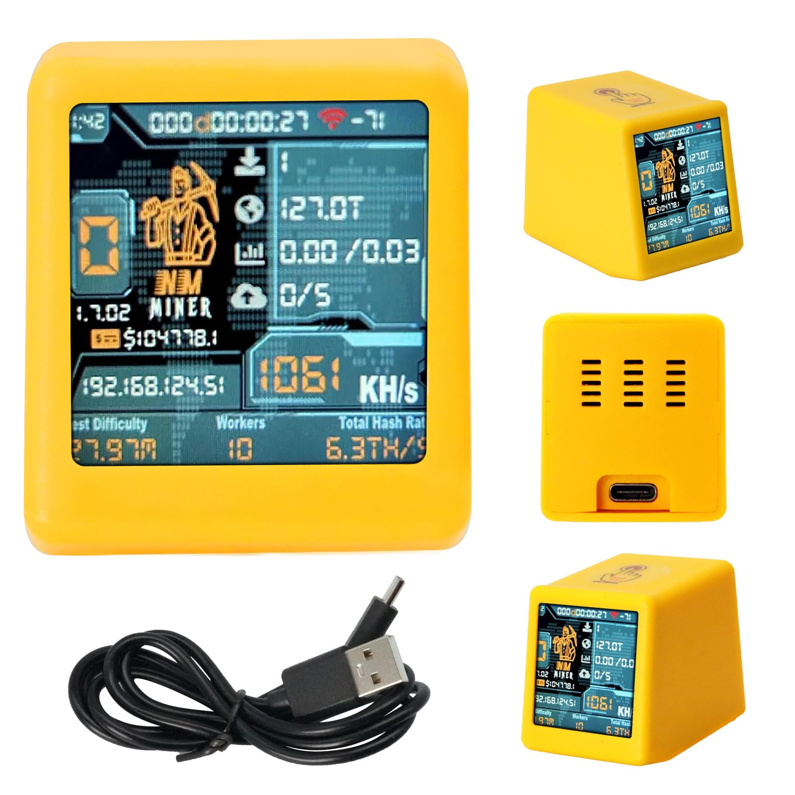 Nerdminer V2 Bitcoin Miner Binghe 1060 KH/s