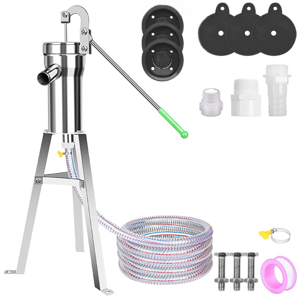 Pompa del Pozzo Manuale in Acciaio Inox