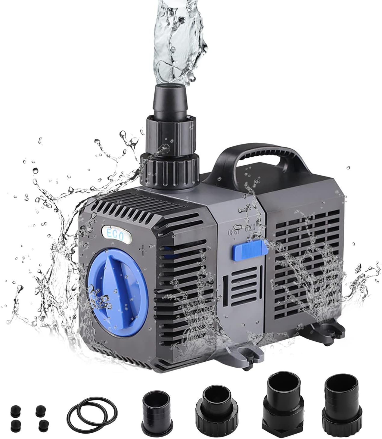 Exleco Super Eco Pompa per Laghetto 4500L/H 30W - immagine 1