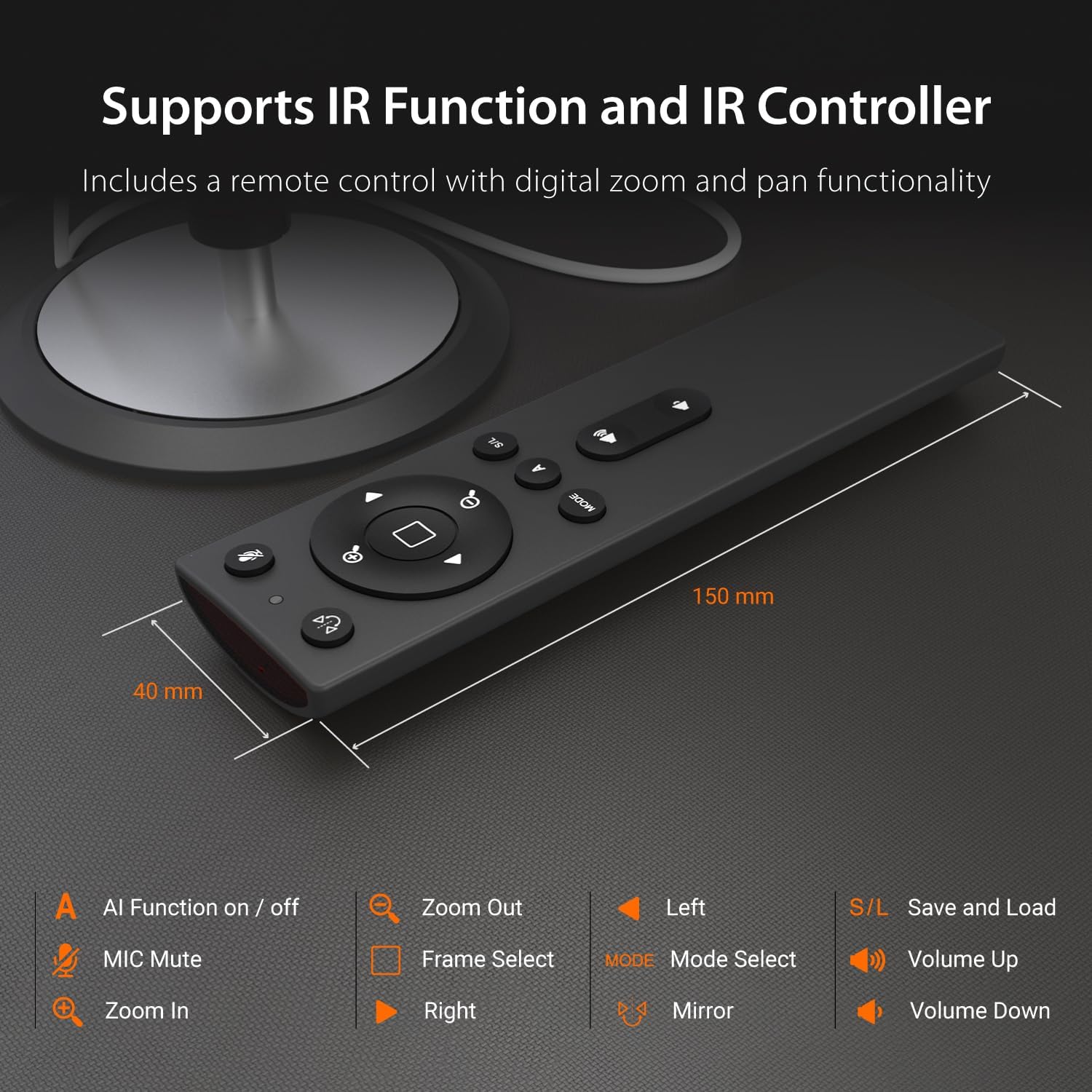 J5create JVU368 - Webcam 360 AI-Powered con vivavoce - immagine 6