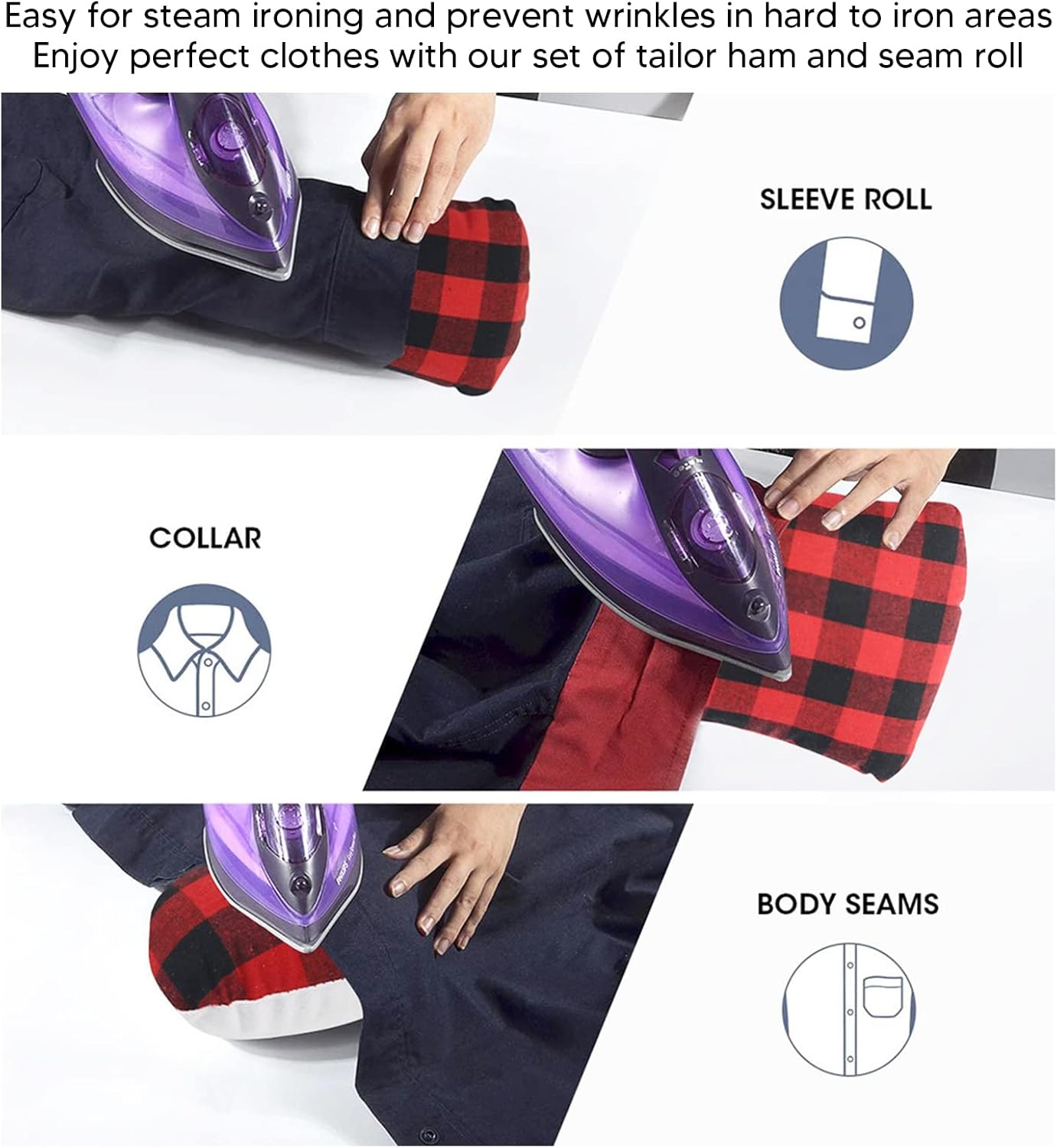 Prosciutto da Sarto per Stiratura, 2 Pezzi - immagine 2