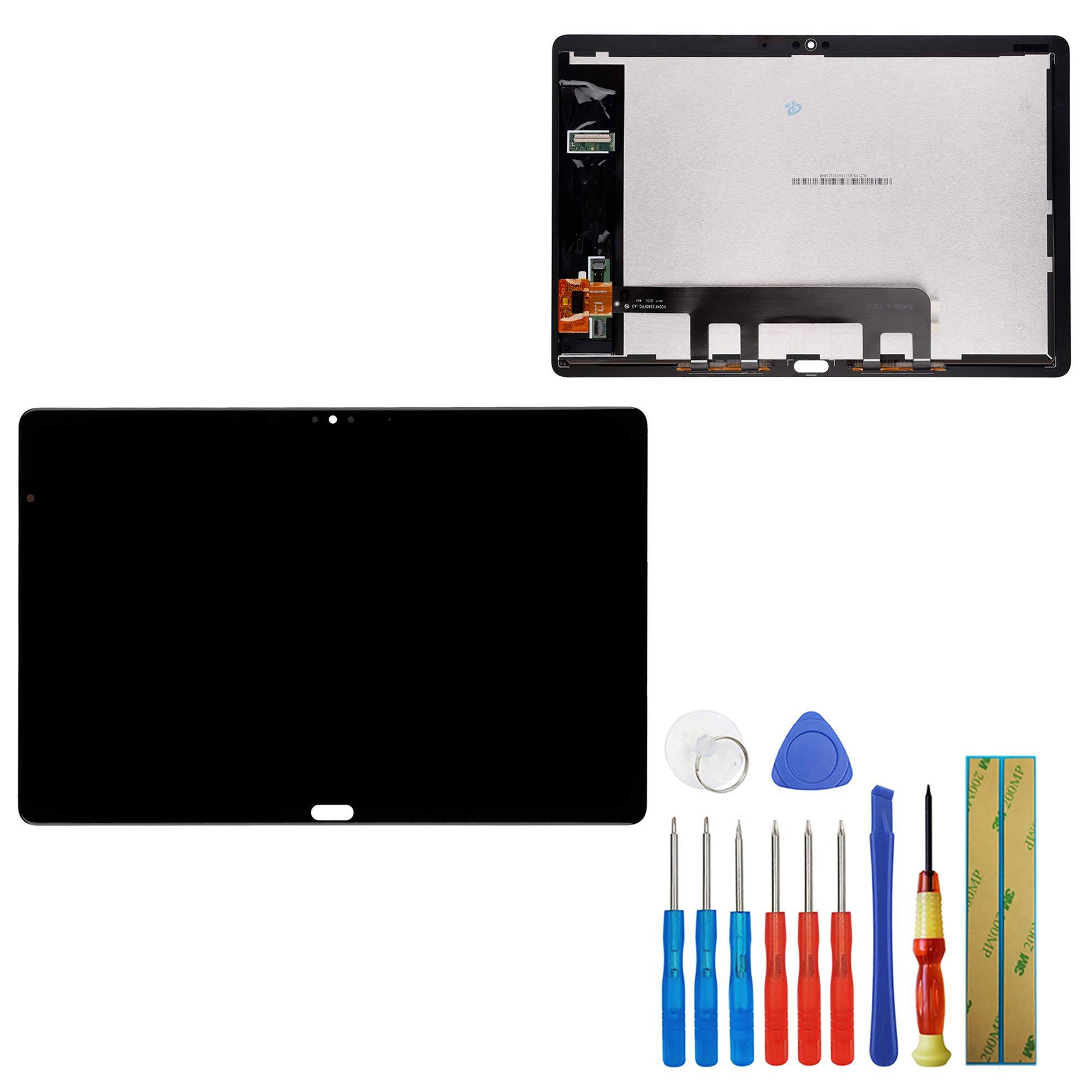 E-YIIVIIL - Display LCD per Huawei MediaPad M5 Lite 10.1", Nero