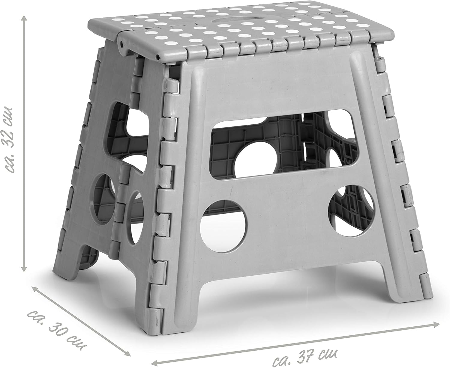 Zeller 13034 Premium - Sgabello Pieghevole Grigio - immagine 3