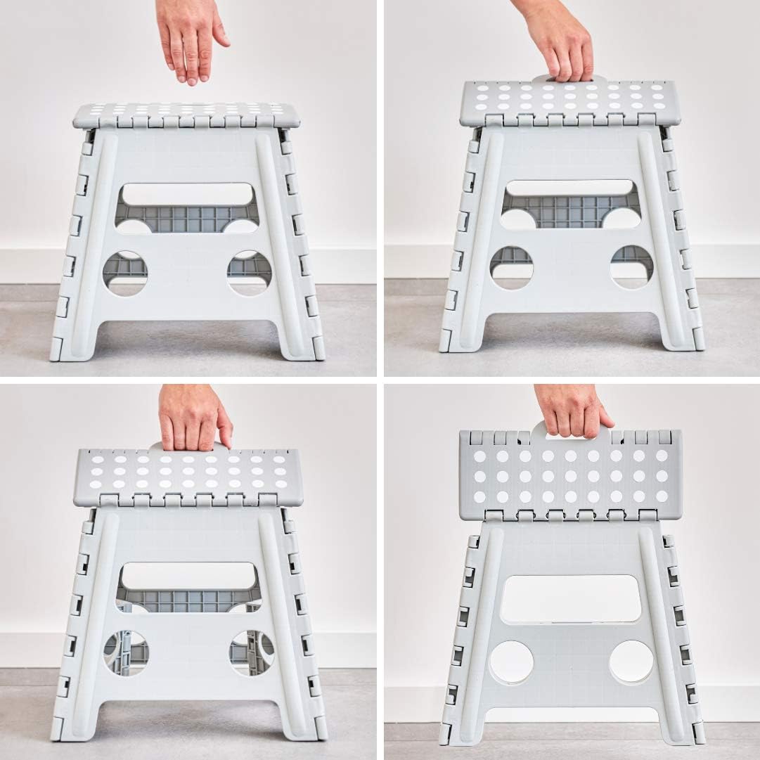 Zeller 13034 Premium - Sgabello Pieghevole Grigio - immagine 5