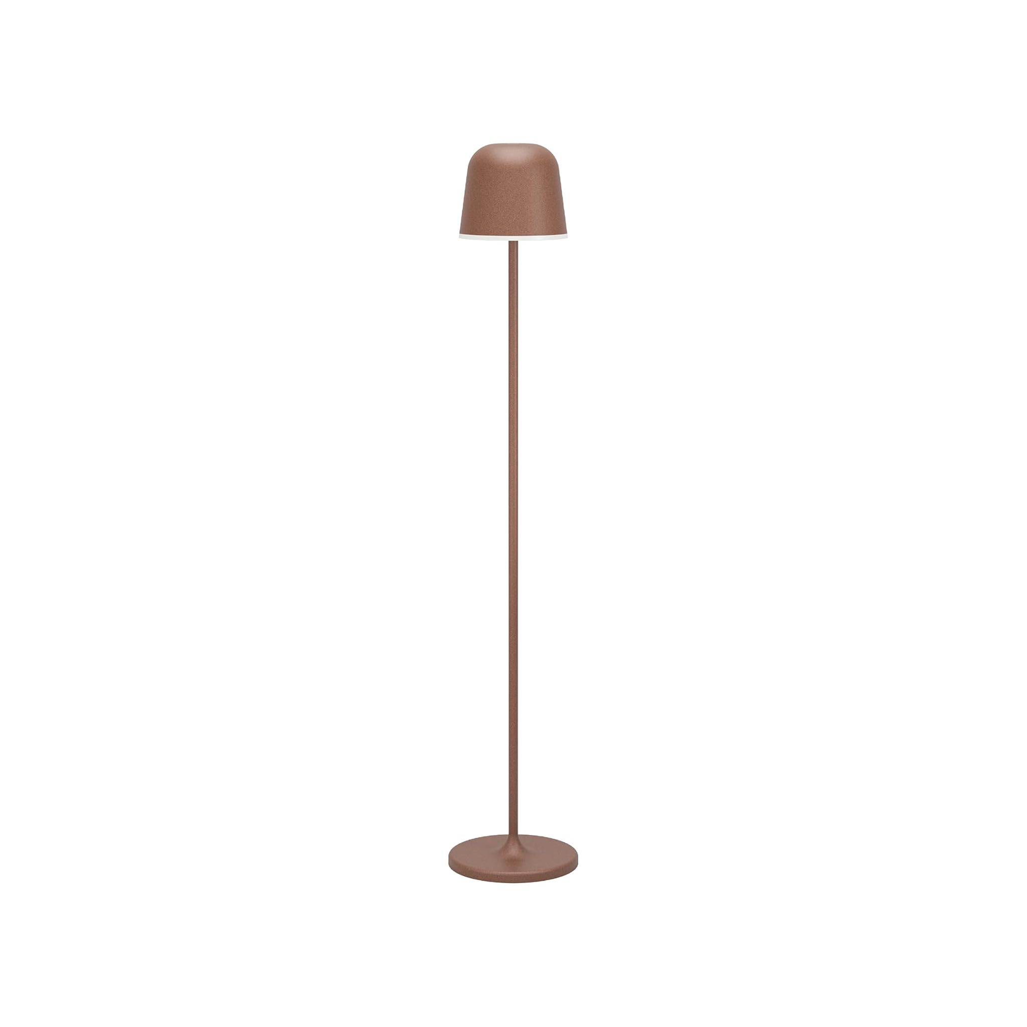 EGLO Mannera-L - Lampada da Terra LED, Marrone Ruggine