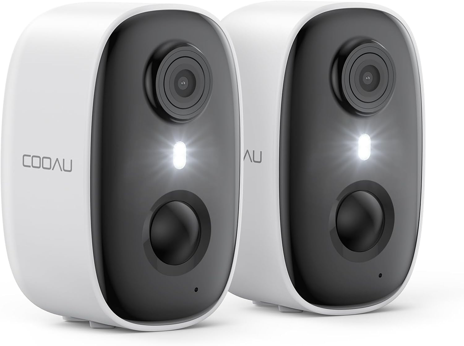 Cooau 2 Telecamere Sorveglianza Esterno 2K WiFi