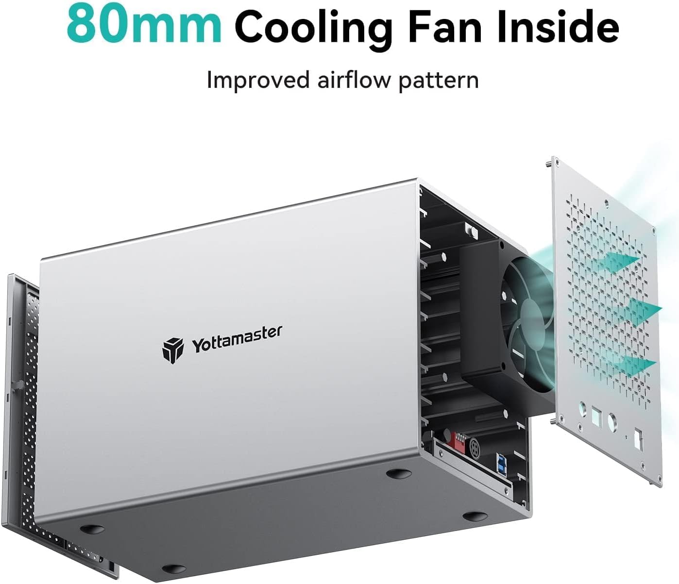 Yottamaster Case 5 Bay per Disco Rigido - immagine 5