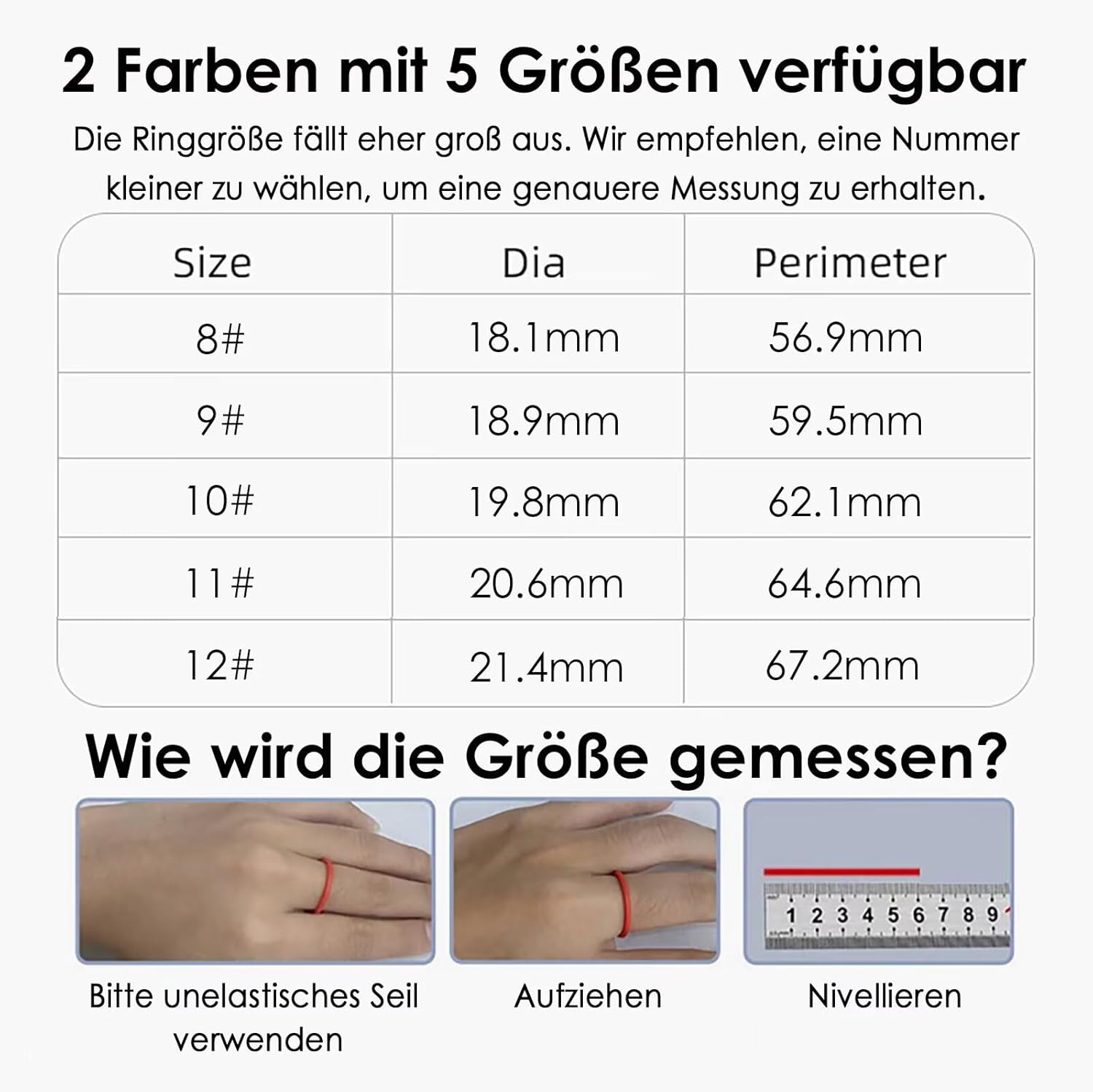 Smart Ring Android Fitness Tracker Nero Oro Rosa - immagine 6