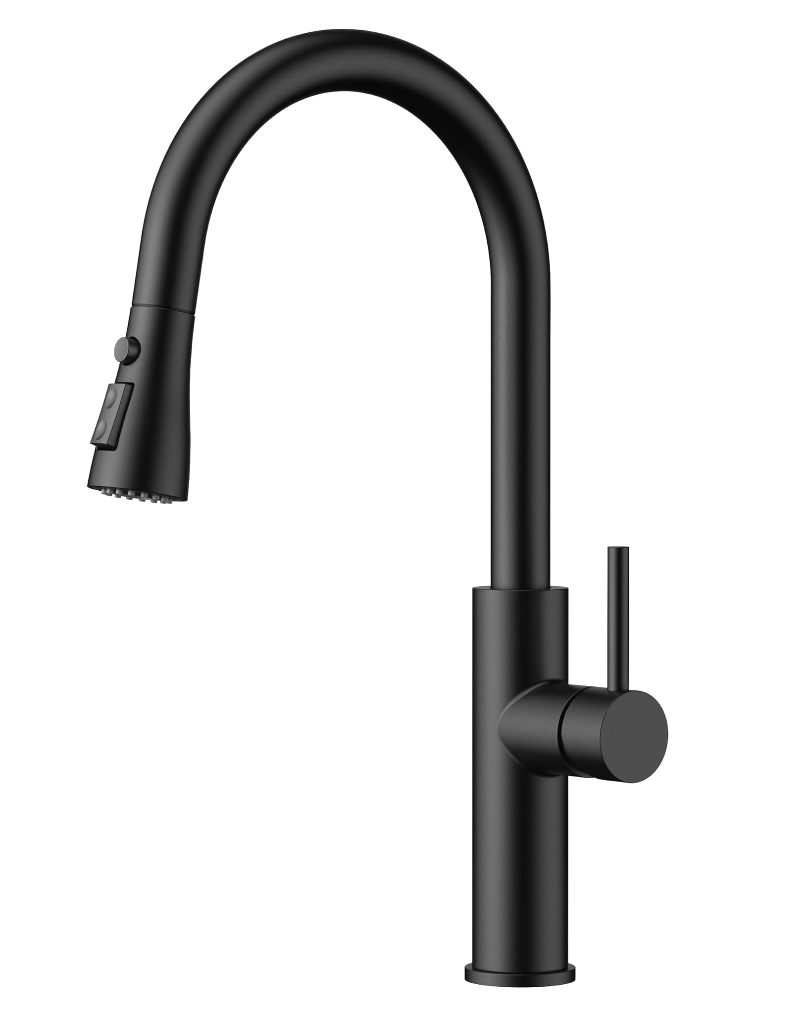 Forious Rubinetto Lavello Cucina Nero con Doccetta Estraibile