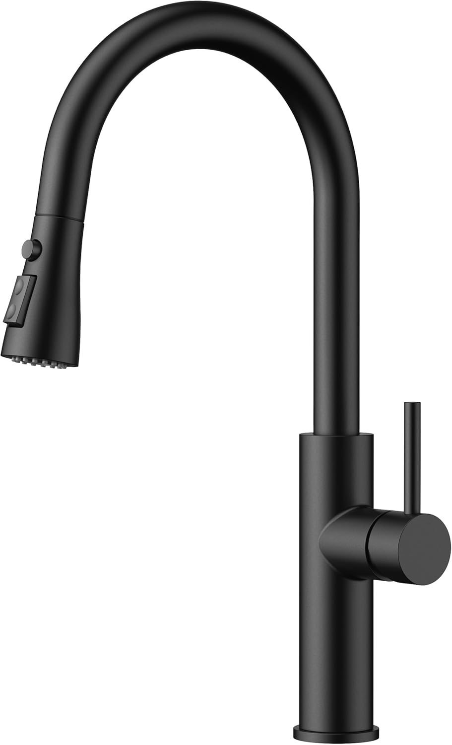 Forious Rubinetto Lavello Cucina Nero con Doccetta Estraibile - immagine 1