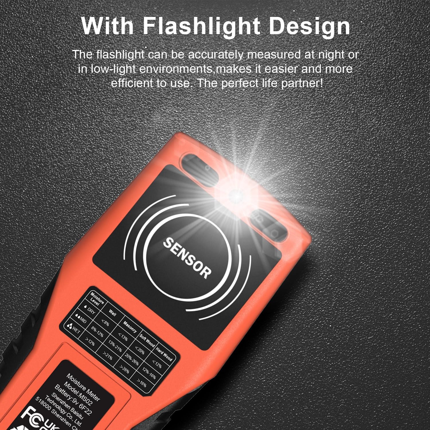 LASELION Misuratore Umidità Legno Senza Perno - immagine 7