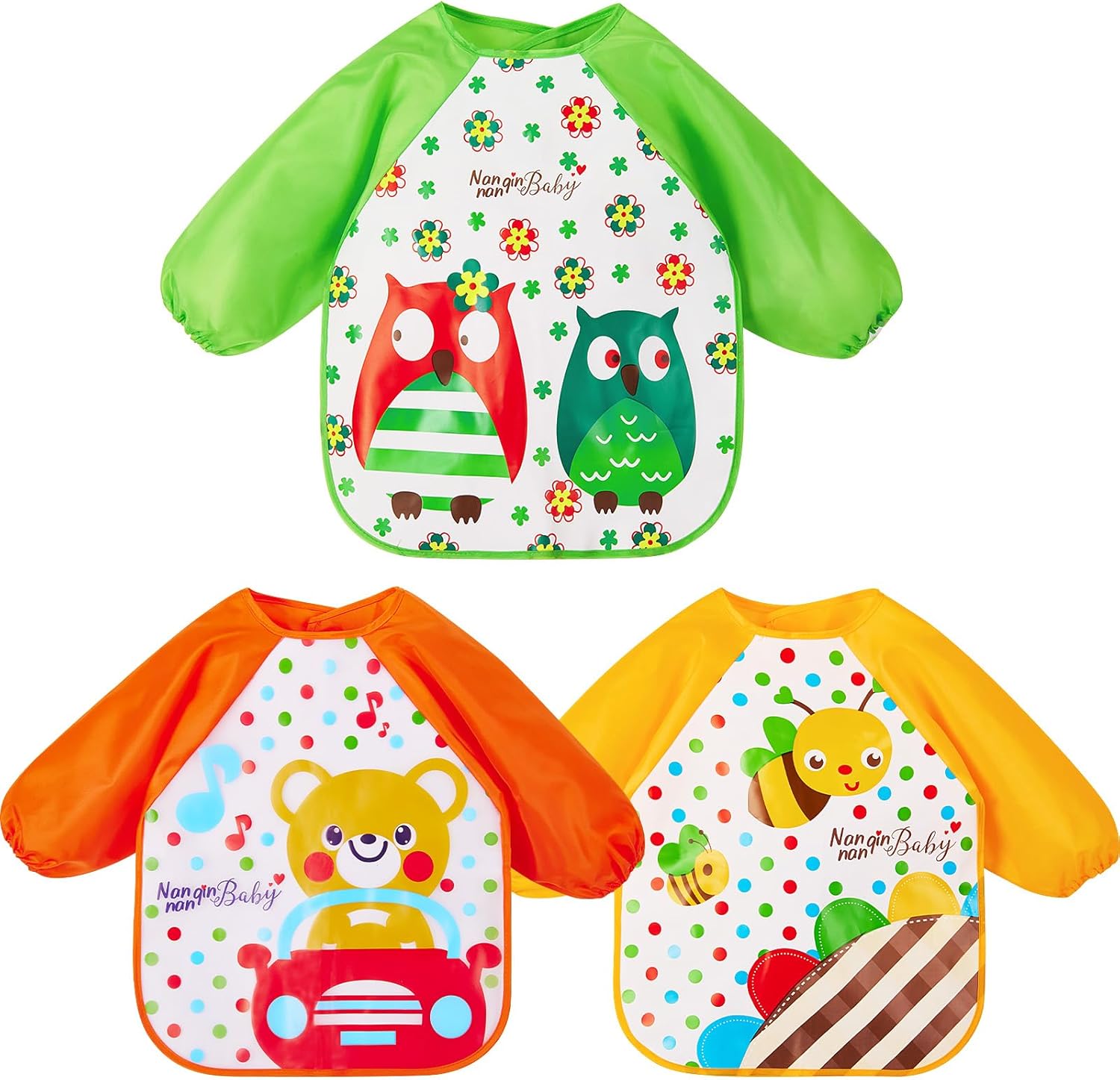 Lictin Bavaglini a Manica Lunga - 3 Pezzi - immagine 1