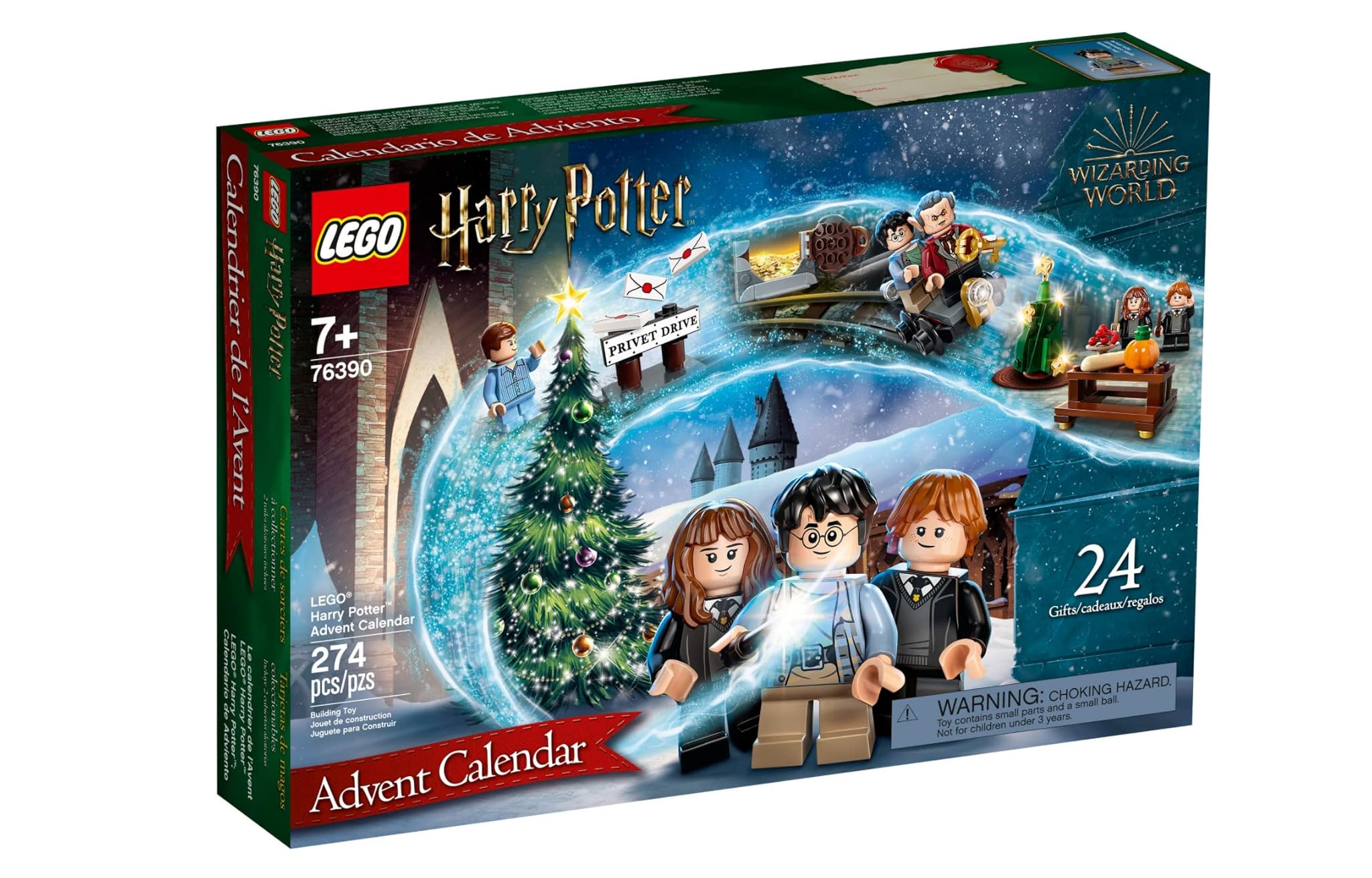Lego Harry Potter Calendario dell'Avvento 2021 76390