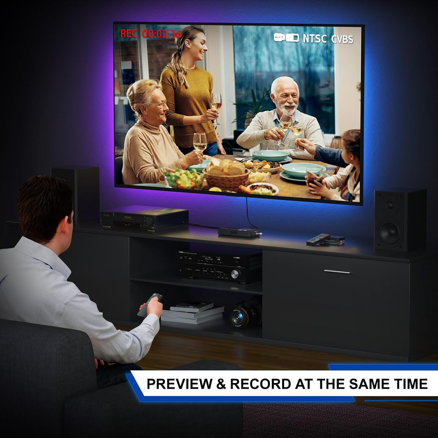 PORTTA Convertitore da VHS a Digitale con Telecomando - immagine 7