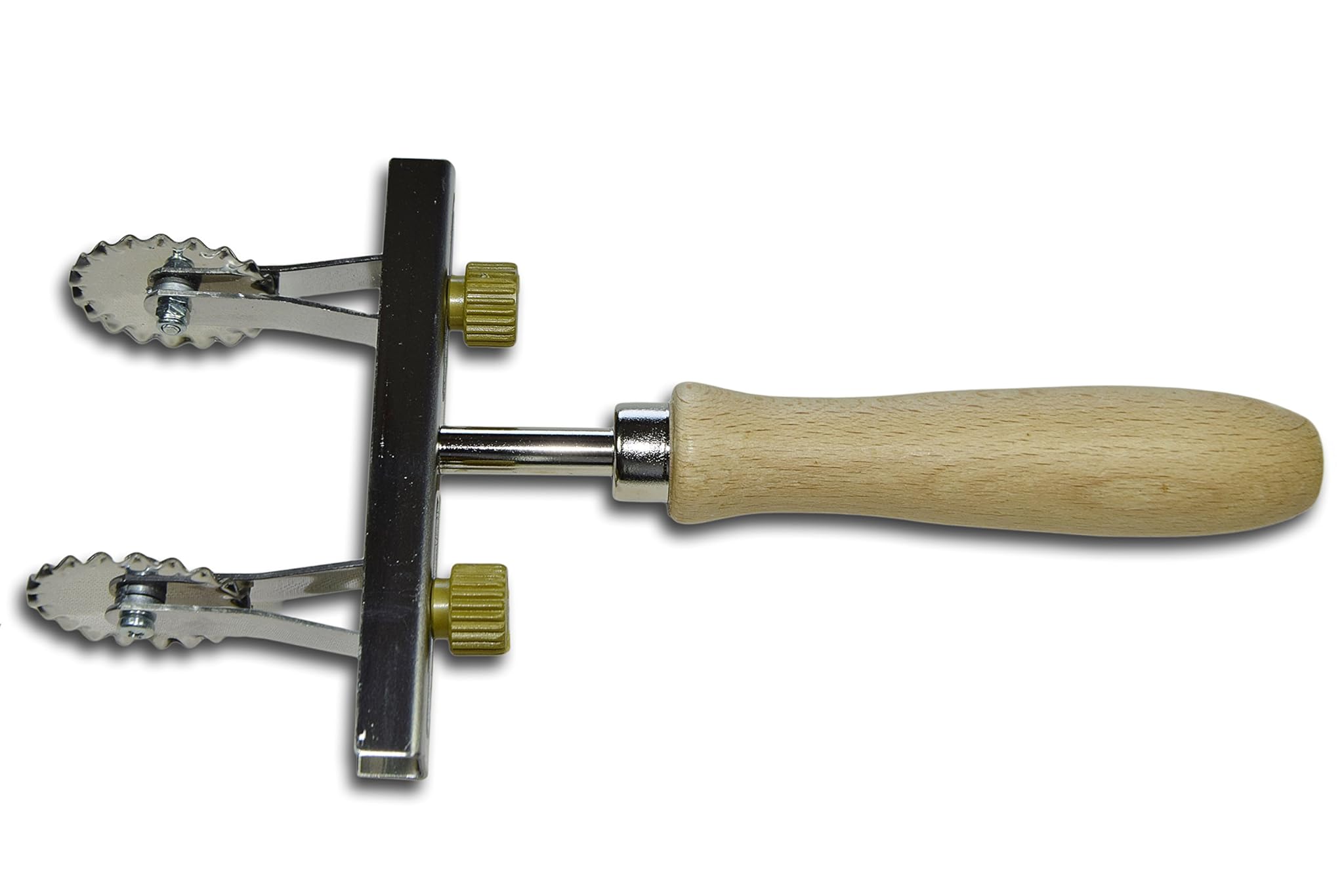 Taglia Pasta Regolabile 2 Lame Inox Dentate