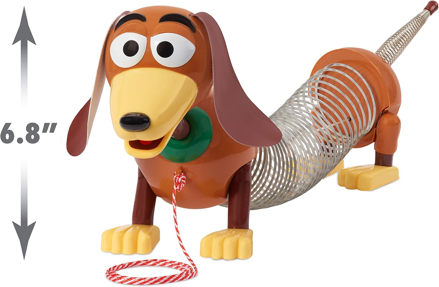Cane trainabile Slinky di Toy Story Disney e Pixar, giocattolo a molla per bambini e bambine, giocattoli per bambini di 18 mesi di Just Play - immagine 6