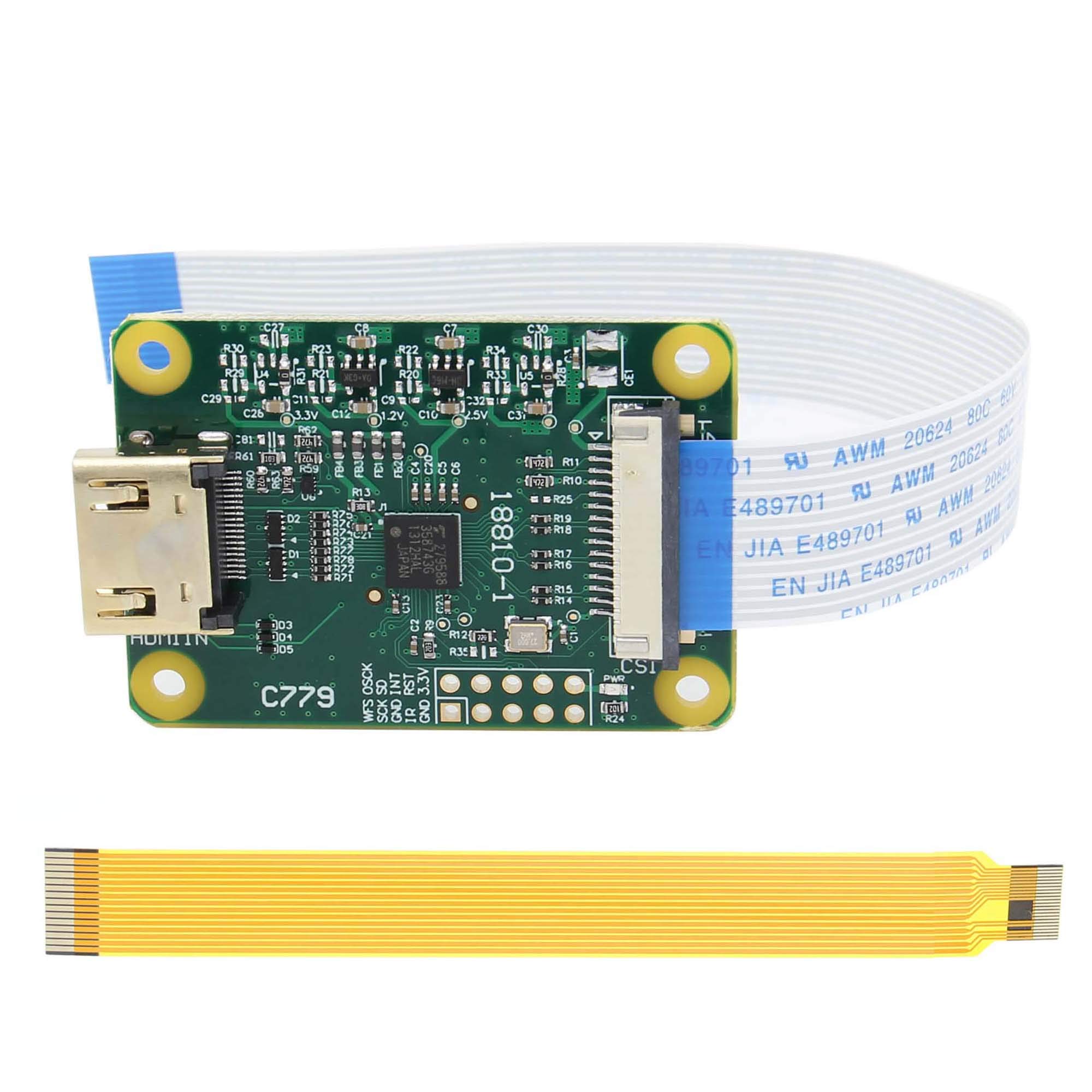 Geekworm Raspberry Pi HDMI to CSI Camera Adapter (C779)