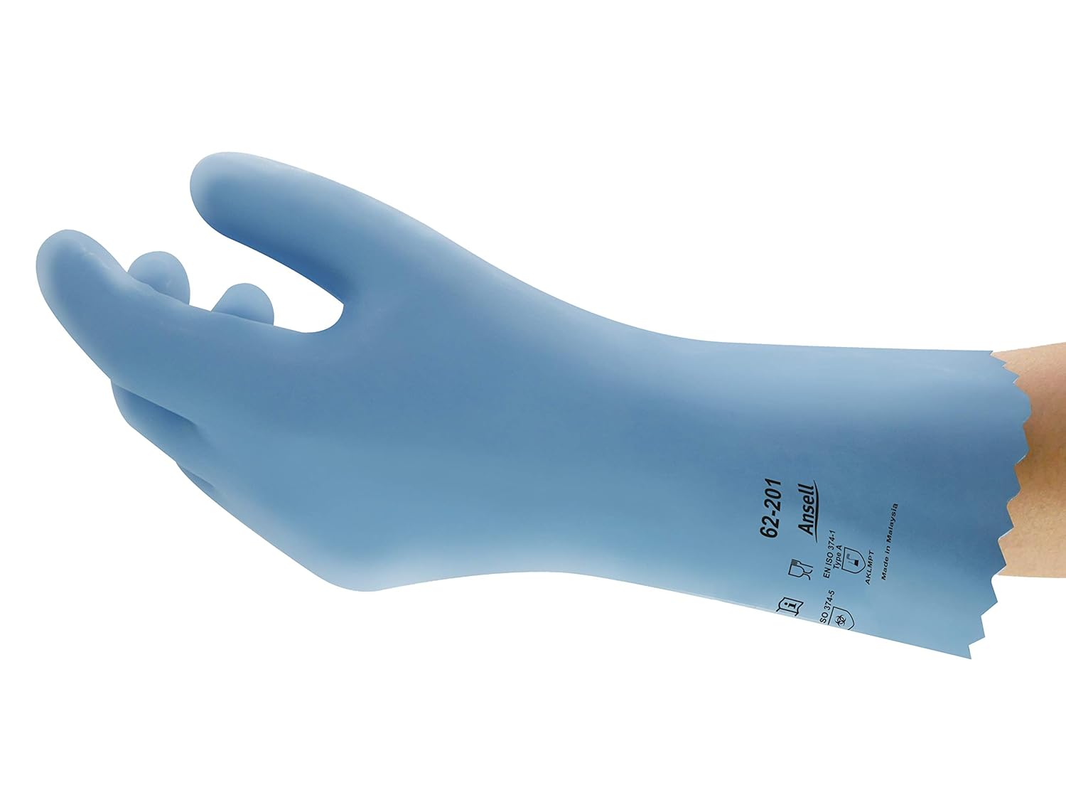 Ansell AlphaTec 62-201 Guanto in Lattice Blu Taglia 10 - immagine 1