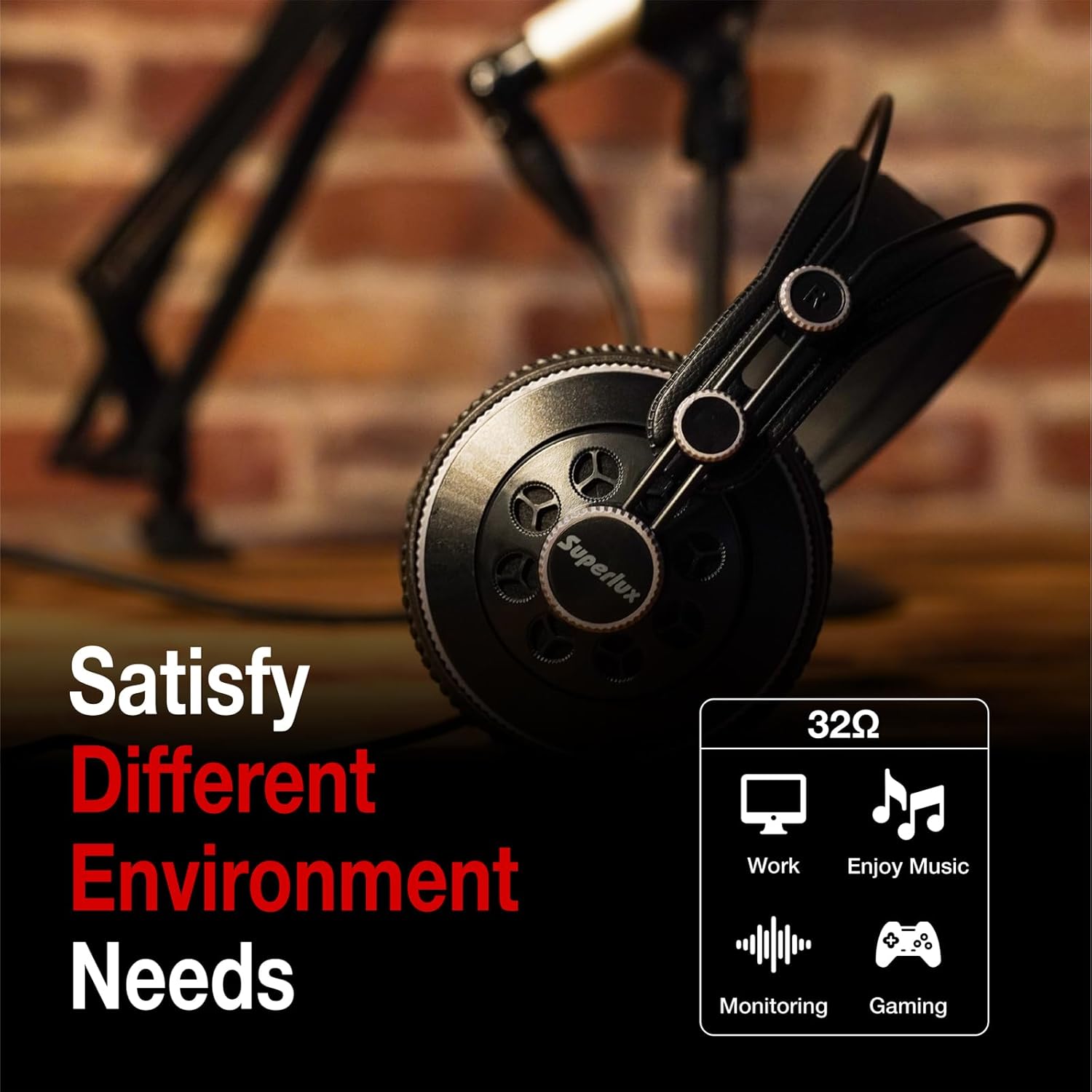 Superlux Cuffie HD681B - immagine 5