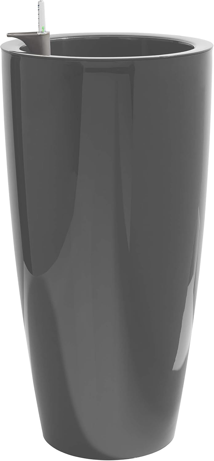 Vaso Autoirrigazione Santorini 78 cm Antracite