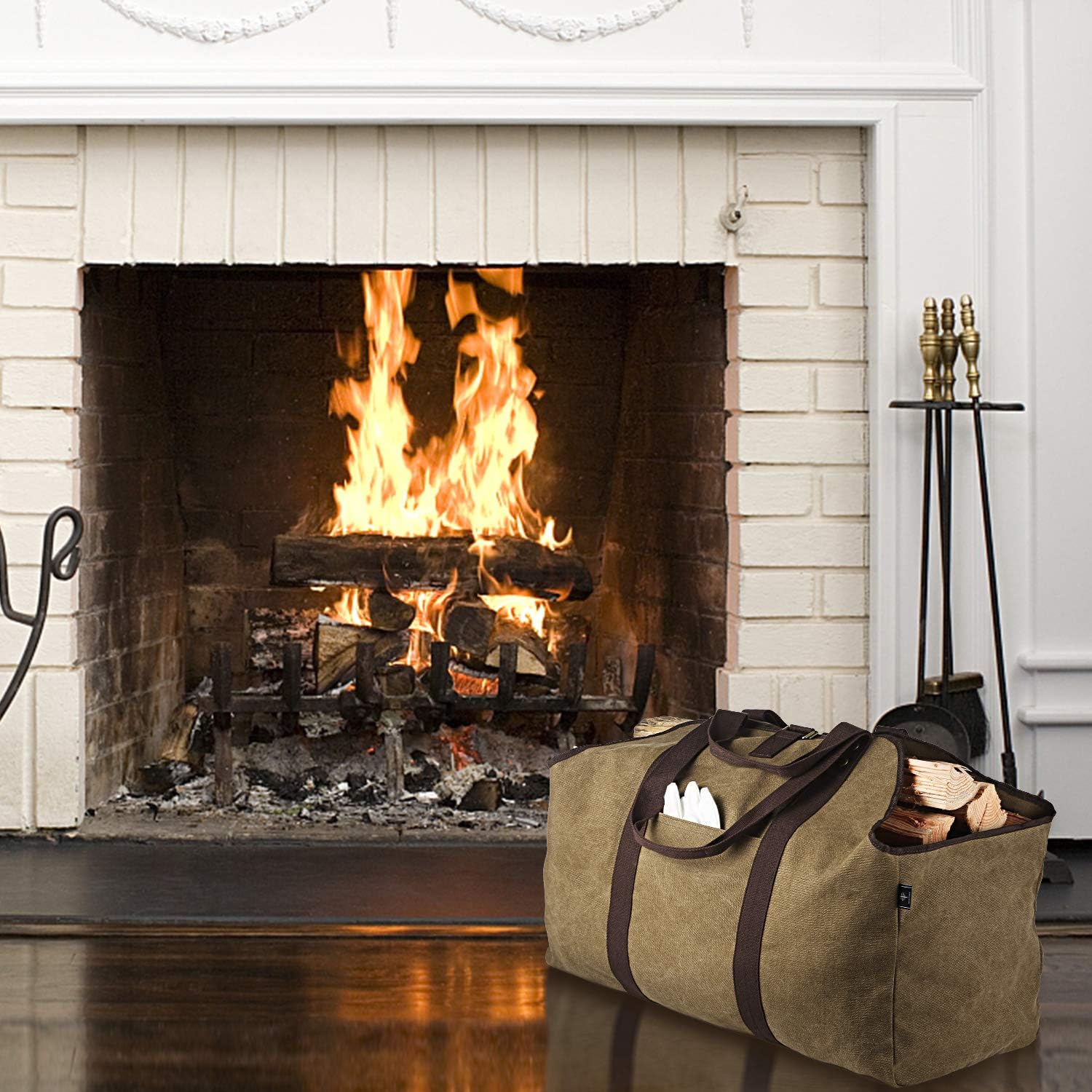 Bonthee Borsa per Legna da Ardere - Extra Large - immagine 6