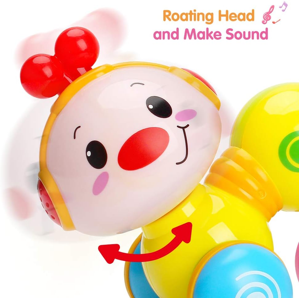 TINOTEEN Giocattoli Musicali Striscianti Caterpillar - immagine 3