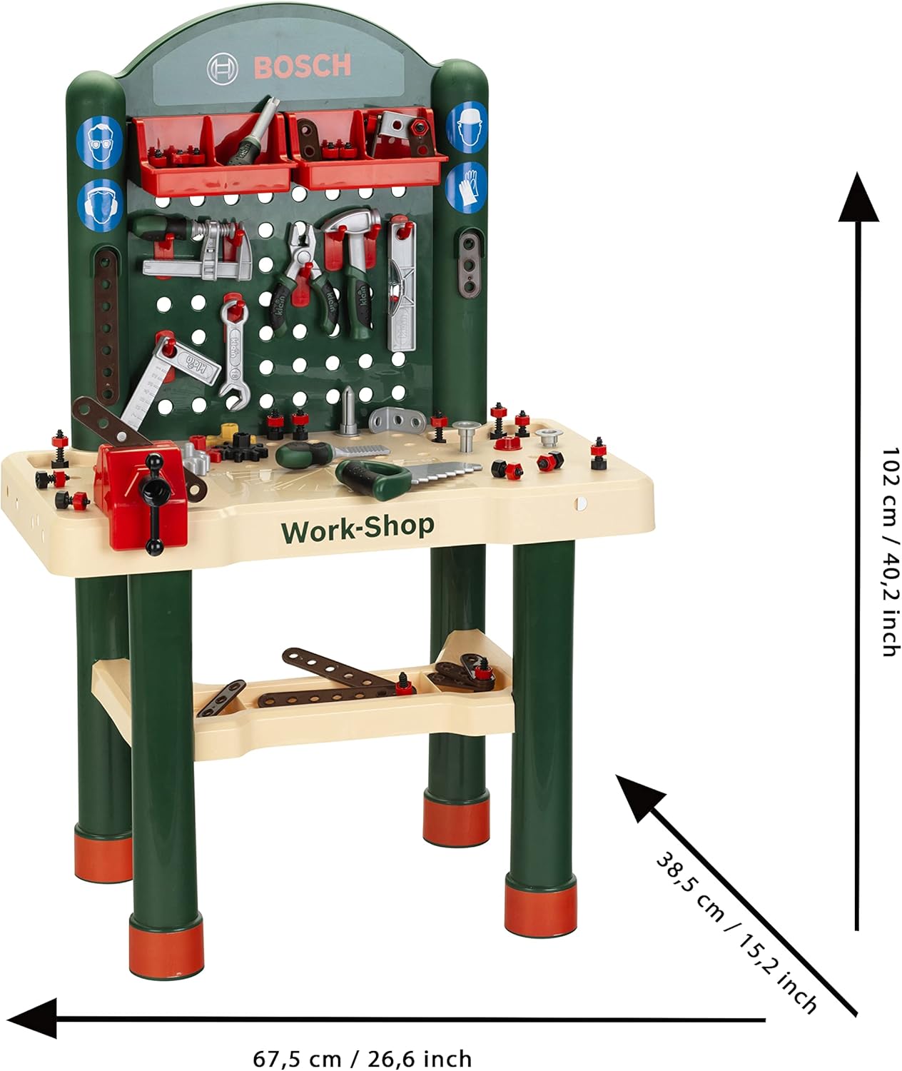Theo Klein 8461 Workshop Bosch da 82 pezzi - immagine 5