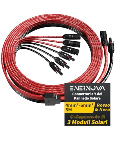 enernova Connettori a Y per Pannello Solare IP68