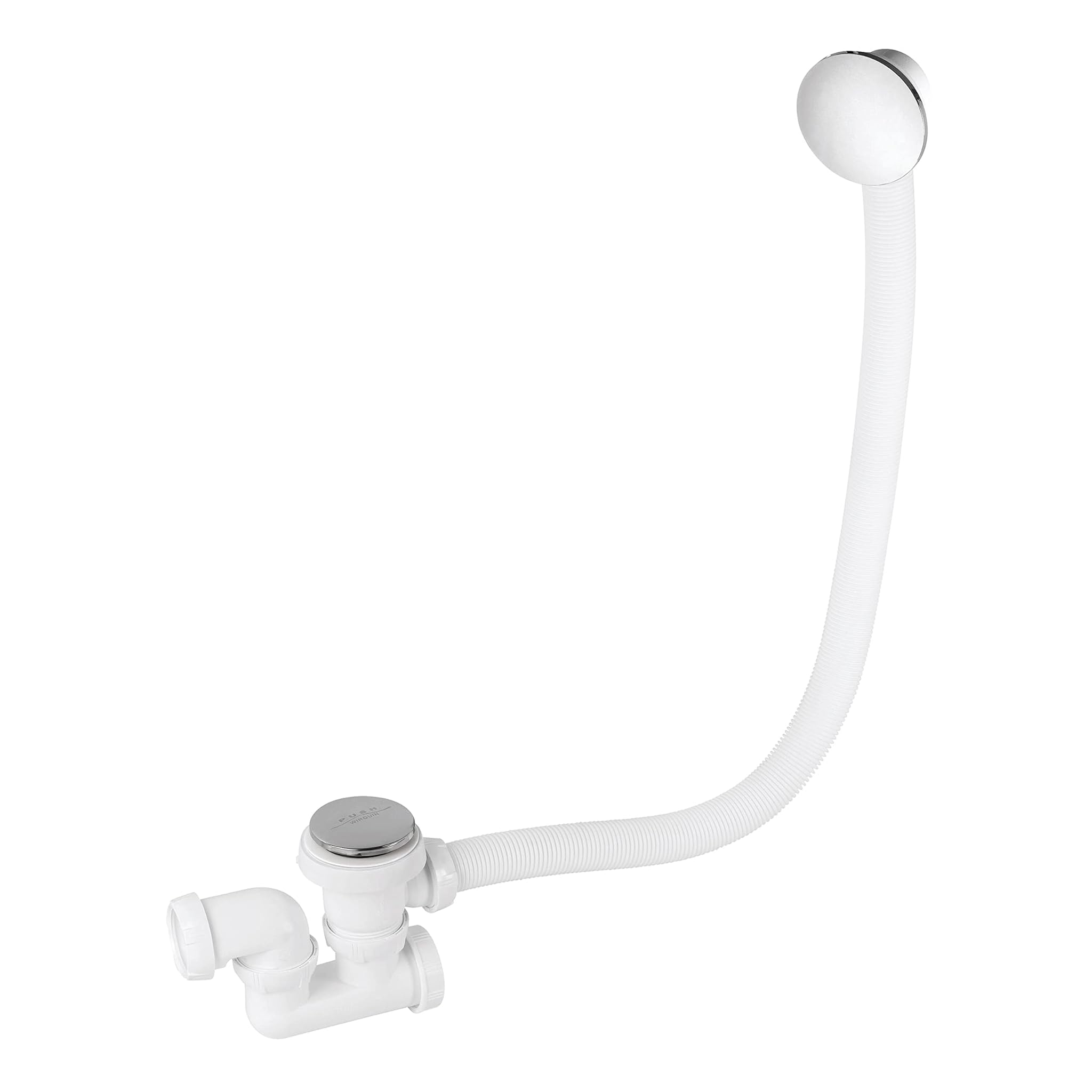 Wirquin L700 - Set Completo Scarico Vasca da Bagno, Bianco