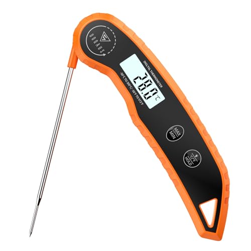 Doqaus Termometro Cucina Digitale Arancia