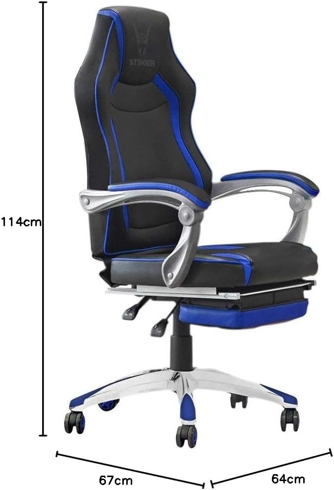 Woxter Stinger Station Rx Sedia Da Gioco Blu - immagine 3